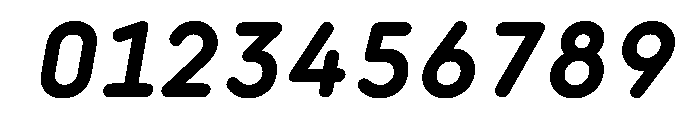 Rouna BoldItalic Font OTHER CHARS