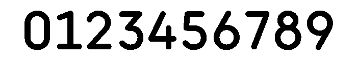 Rouna Medium Font OTHER CHARS