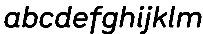Rouna MediumItalic FONT