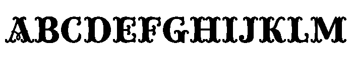 Royal Ascot Bold Font UPPERCASE