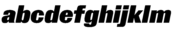 Royal Gothic Black Italic FONT