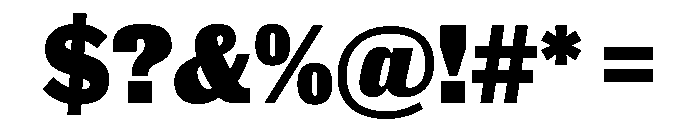 Royal Gothic Black Font OTHER CHARS