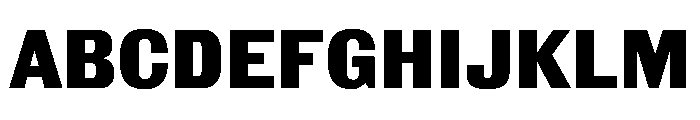 Royal Gothic Bold Font UPPERCASE