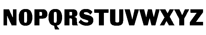 Royal Gothic Bold Font UPPERCASE