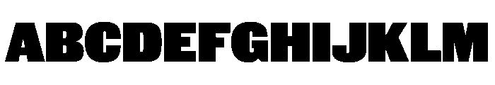 Royal Gothic Fat Font UPPERCASE