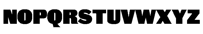 Royal Gothic Fat Font UPPERCASE