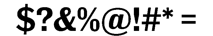 Royal Gothic Medium Font OTHER CHARS