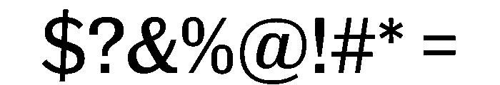 Royal Gothic Regular Font OTHER CHARS