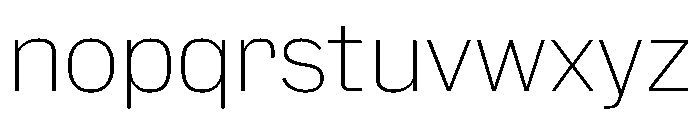 Royal Gothic Thin Font LOWERCASE