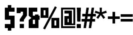 Rodchenko Condensed Bold Font OTHER CHARS