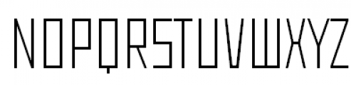 Rodchenko Condensed Light Font UPPERCASE