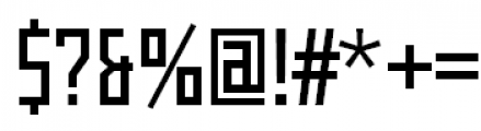 Rodchenko Condensed Normal Font OTHER CHARS