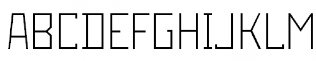 Rodchenko Light Font UPPERCASE