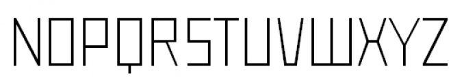 Rodchenko Light Font UPPERCASE
