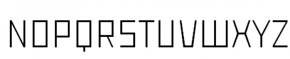 Rodchenko Light Font LOWERCASE