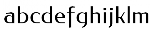 Romanovsky Regular Font LOWERCASE