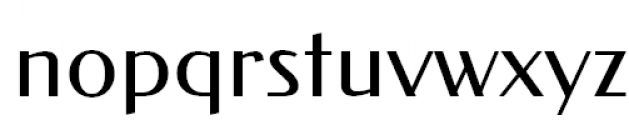 Romanovsky Regular Font LOWERCASE
