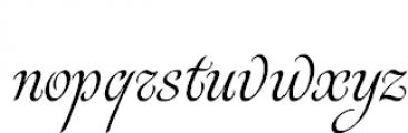 Rosabella Regular Font LOWERCASE