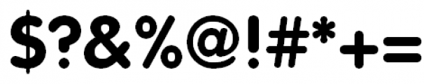 Rotonda Bold Font OTHER CHARS