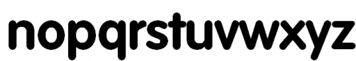Rotonda Bold Font LOWERCASE