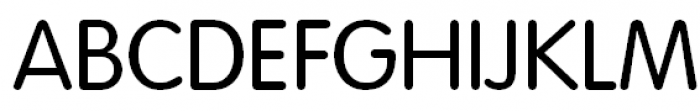 Rotonda Regular Font UPPERCASE