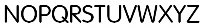 Rotonda Regular Font UPPERCASE