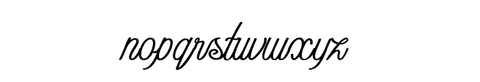 Romantico-CondensedBold Font LOWERCASE