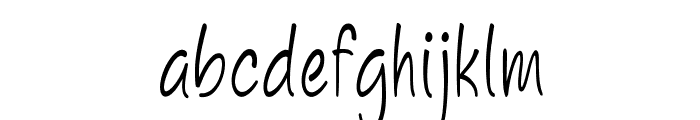 Rosenfield-CondensedRegular Font LOWERCASE
