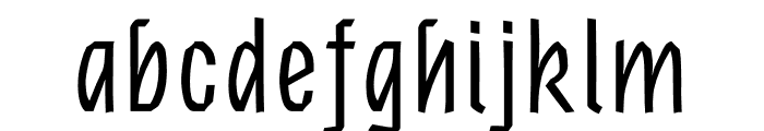 Rothenburg Regular Font LOWERCASE