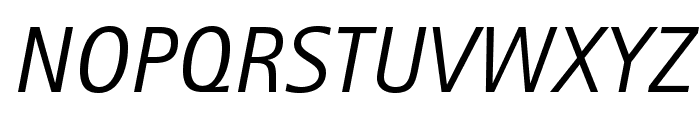 RotisSansSerifStd-Italic Font UPPERCASE
