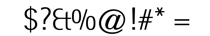 RotisSemiSansStd-Light Font OTHER CHARS