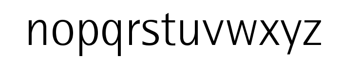 RotisSemiSansStd-Light Font LOWERCASE