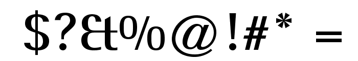 RotisSemiSerifStd-Bold Font OTHER CHARS