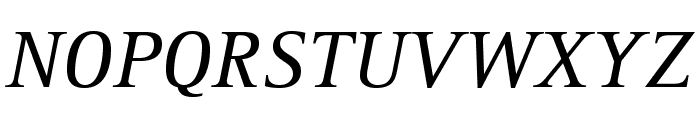 RotisSerifStd-Italic Font UPPERCASE