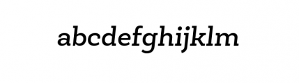 Roble Medium Italic Font LOWERCASE