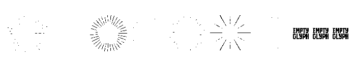 Roadstar Graphics Font OTHER CHARS