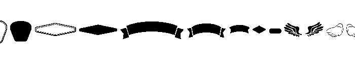 Roadstar Graphics Font UPPERCASE