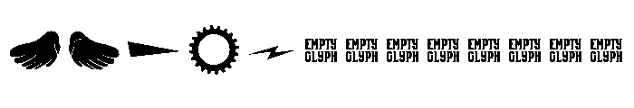 Roadstar Graphics Font UPPERCASE