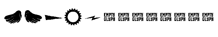 Roadstar Graphics Font LOWERCASE