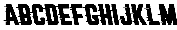 Roadstar Reverse Font UPPERCASE