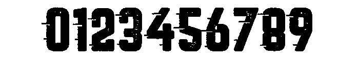 Roadstar Rugged Font OTHER CHARS