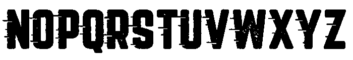 Roadstar Rugged Font UPPERCASE