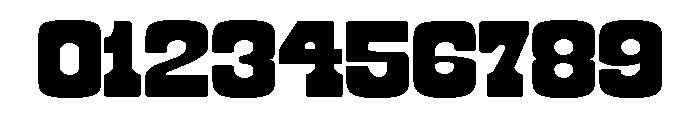 Roadway Regular Font OTHER CHARS