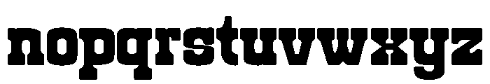 Roadway Regular Font LOWERCASE