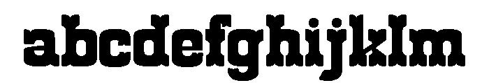 Roadway Tuscan Regular FONT