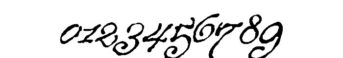 Roanoke Script Regular Font OTHER CHARS