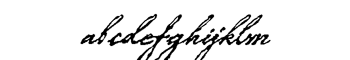 Roanoke Script Regular FONT
