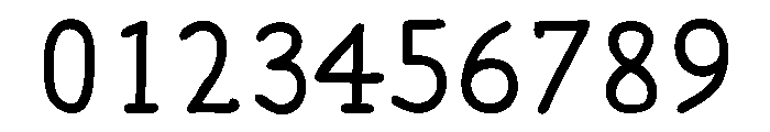 Robinson Regular Font OTHER CHARS