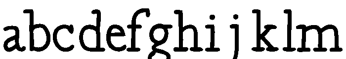 Robinson Regular FONT