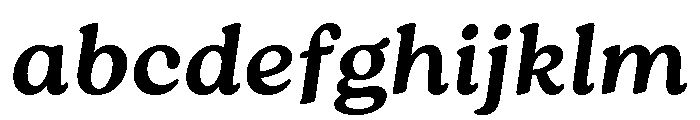 Roca Bold Italic FONT